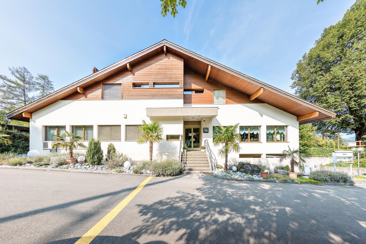Hotel Restaurant Moeve Faulensee Eksteriør billede